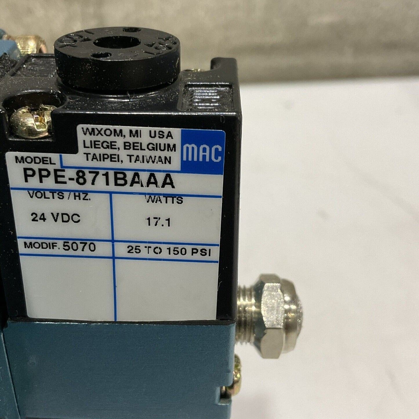 MAC 0629-FV6500B PPE-871BAAA UPSTREAM VACUUM CHAMBER U3S