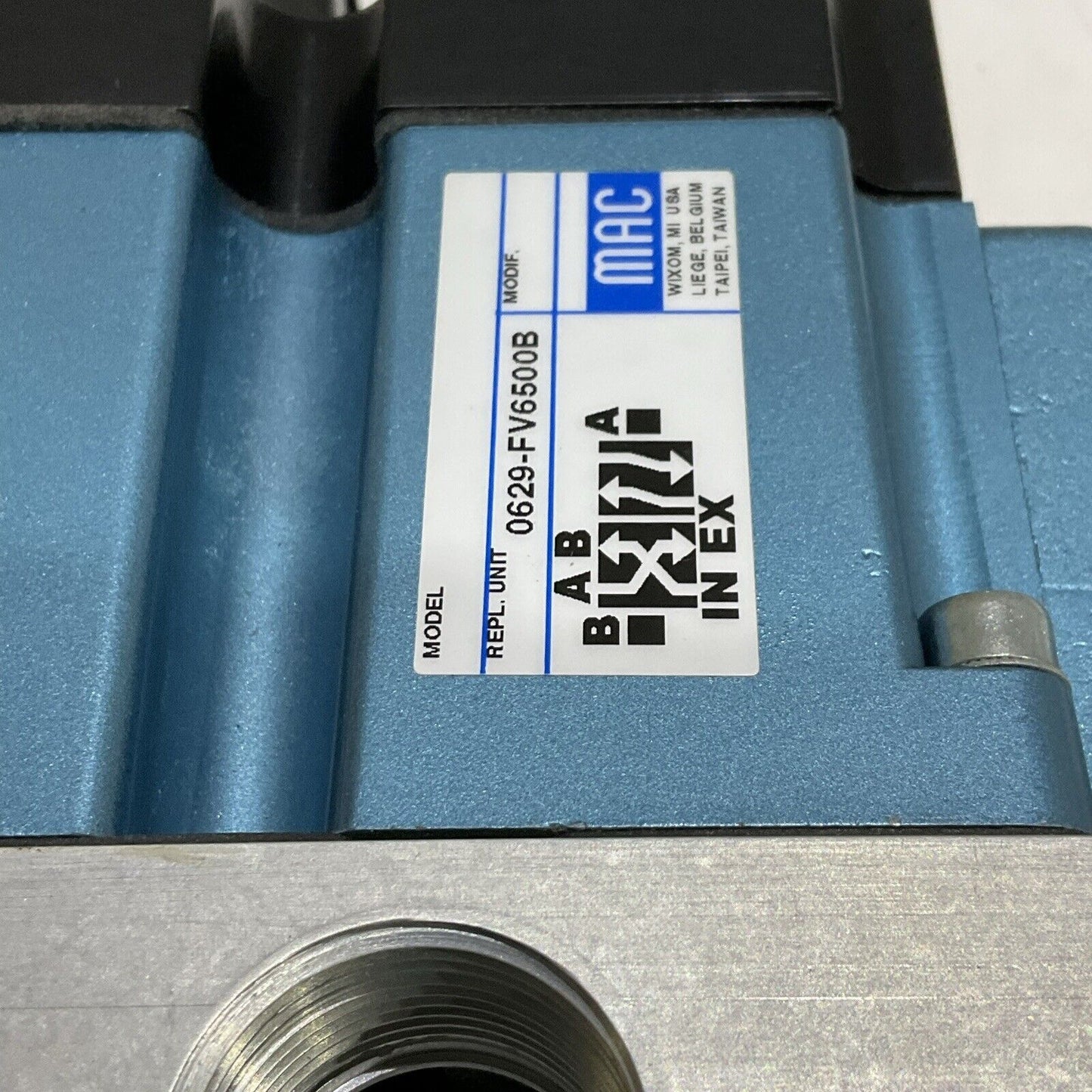 MAC 0629-FV6500B PPE-871BAAA UPSTREAM VACUUM CHAMBER U3S