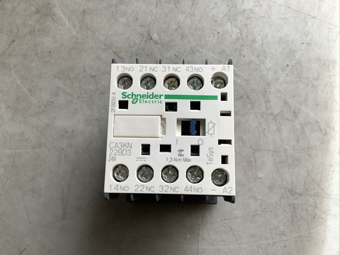 SCHNEIDER ELECTRIC CA3KN22BD3 CONTROL RELAY U3S