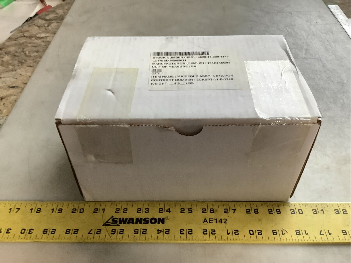 SMC VV5Q21-08-DAN00 MANIFOLD 8 STATION U3S