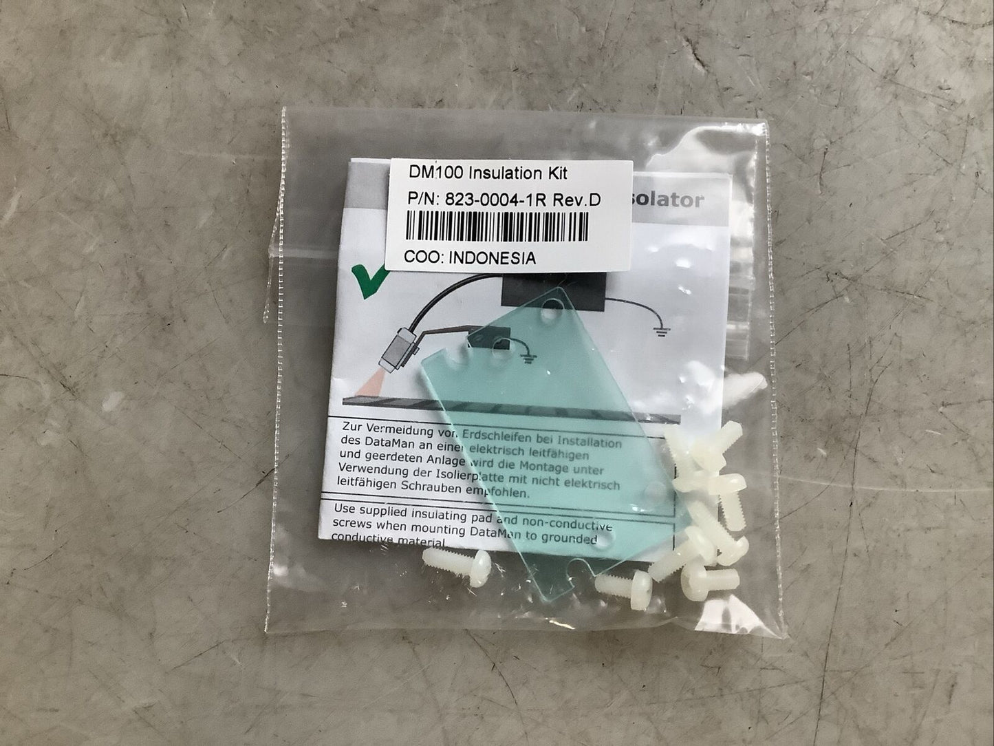 COGNEX DM100Q 825-0018-2R E BARCODE READER U3S