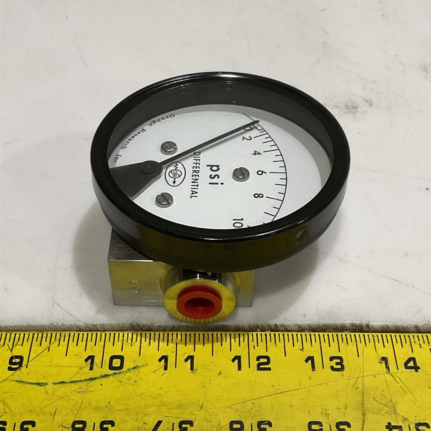 ORANGE RESEARCH 1201PG 29012 1201PG-1C-3.5L PRESSURE GAUGE 3000PSI 1/4”NPT U3S