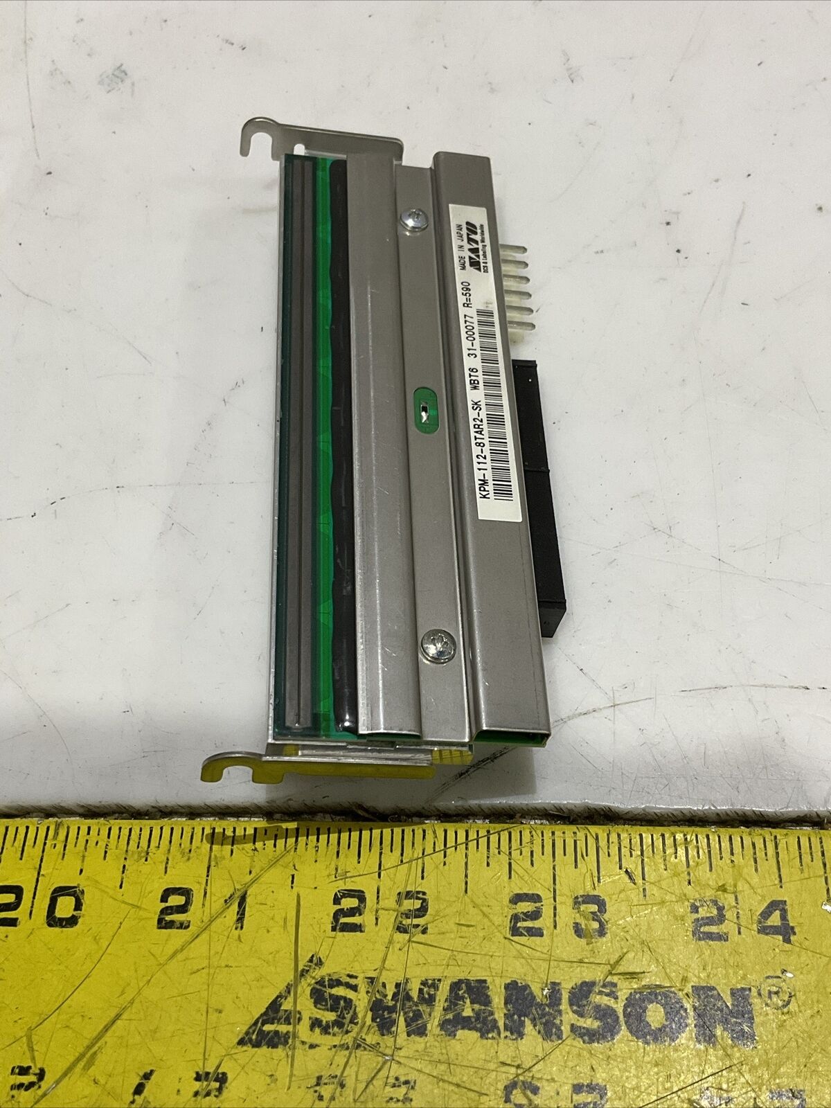 SATO KPM-112-8TAR2-SK DIRECT THERMAL PRINTHEAD GT4 BC U3S