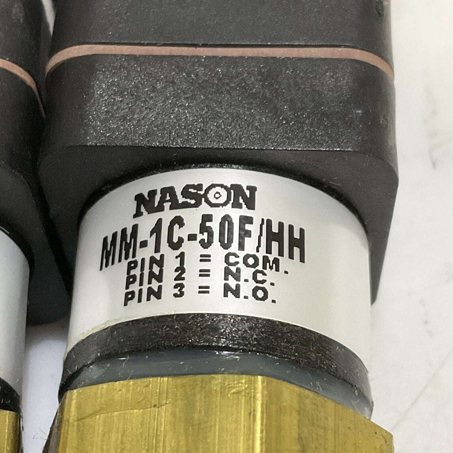 NASON MM-1C-50F/HH LOW PRESSURE SWITCH LOT OF 3 U3S