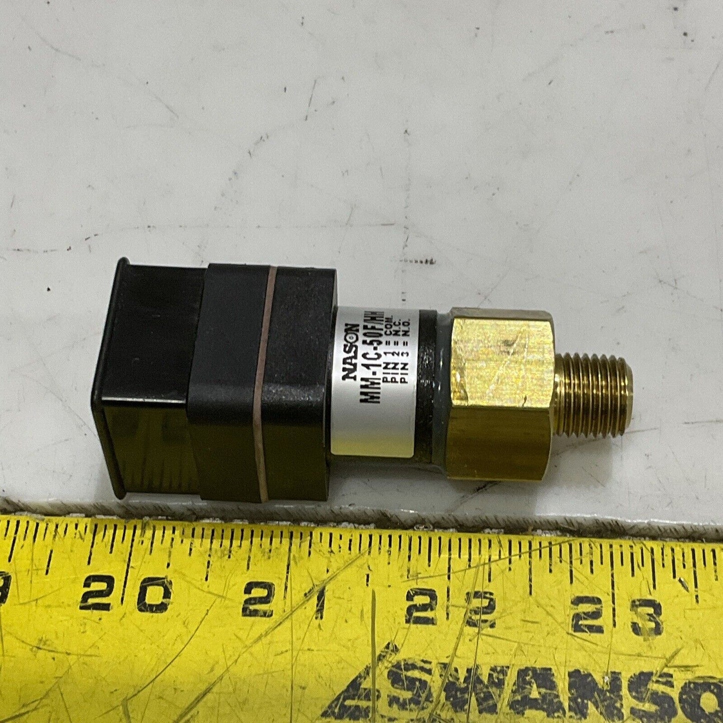 NASON MM-1C-50F/HH LOW PRESSURE SWITCH LOT OF 3 U3S