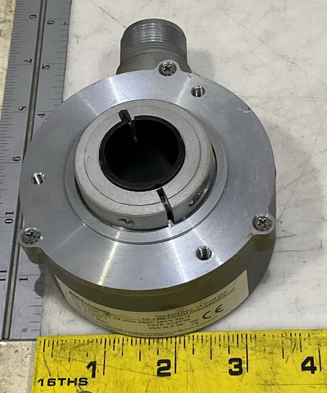 BEI SENSORS XHS35F-100-SS-2000-ABZC-28V/V-SM18 01070-113 EXPRESS ENCODER U4M