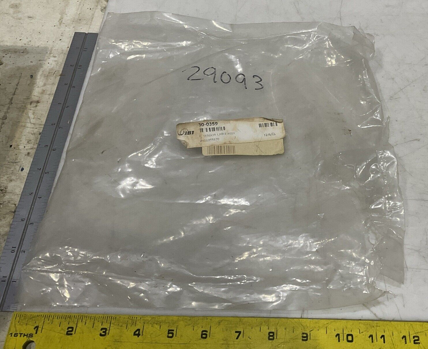 JBT 30-0359 SENSOR CABLE ASSEMBLY U4M
