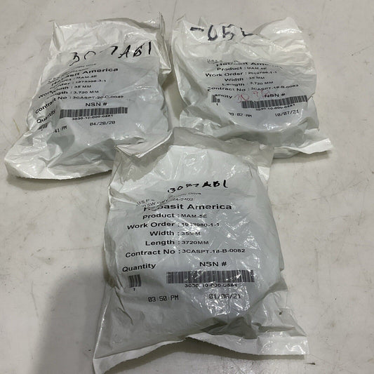 HABASIT AMERICA MAM-5E DRIVE BELT 35MM 3,720 MM LOT OF 3 U3S