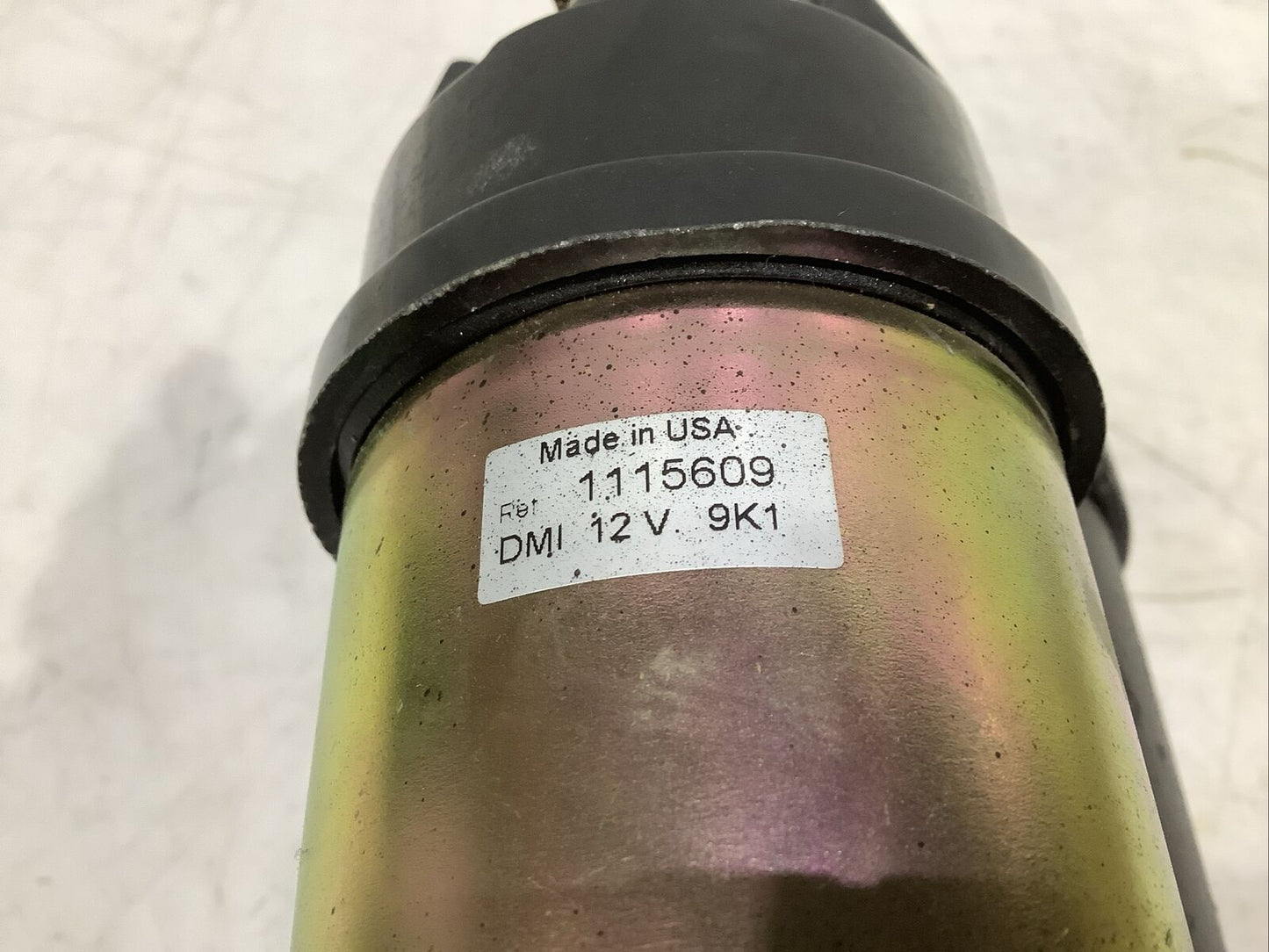 DELCO 10461001 37MT REMAN STARTER MOTOR 12V 12T CW U3S