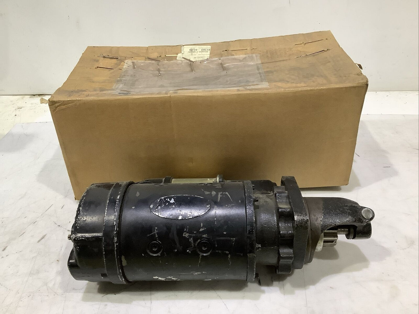 DELCO 1993883 37MT REMAN STARTER MOTOR 12V 12T CW U3S