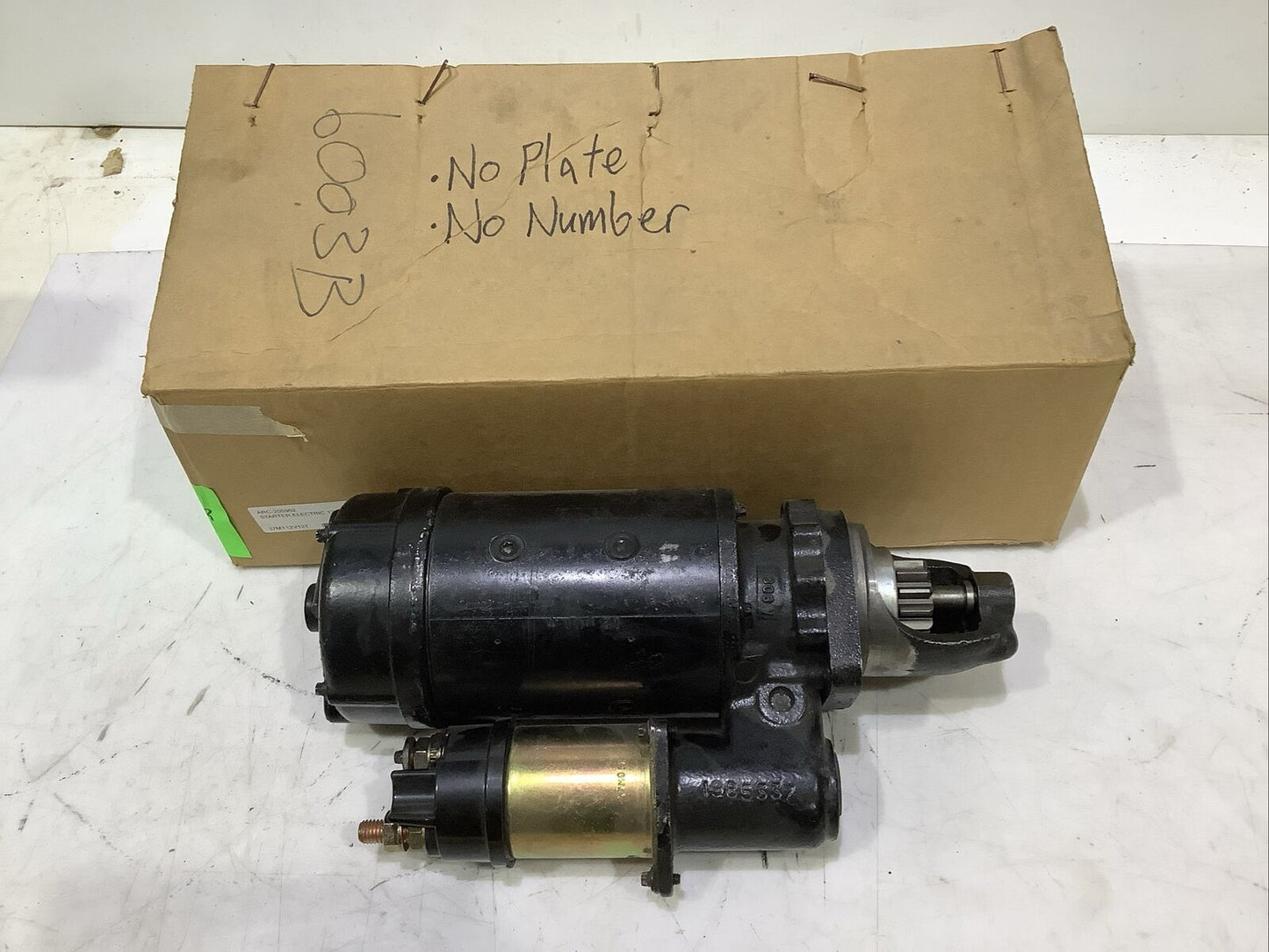 DELCO 37MT REMAN STARTER MOTOR 12V 12T CW U3S