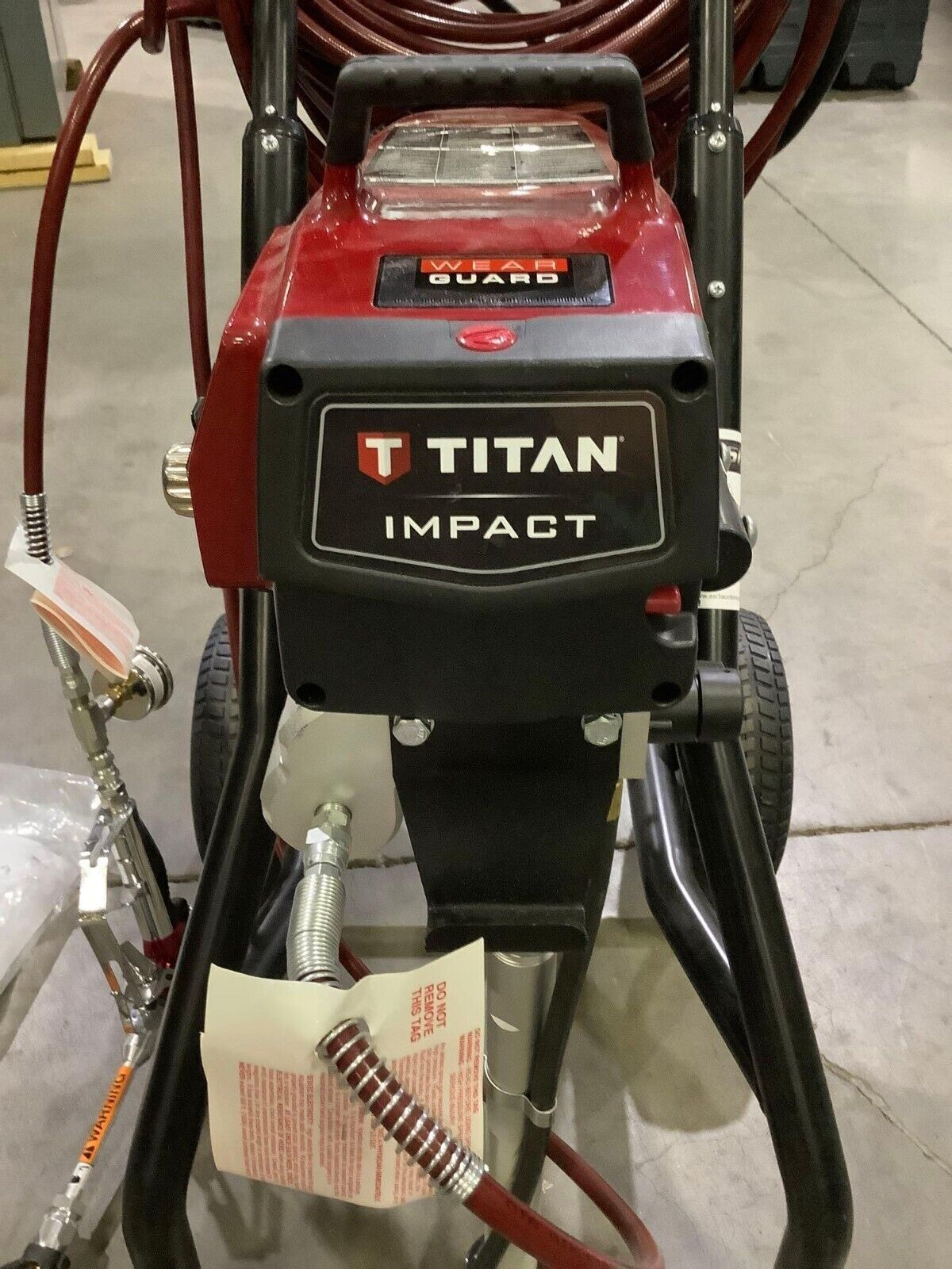 TITAN IMPACT AIRLESS PAINT SPRAYER 540 W/ STAND ON WHEELS ELECTRIC 300 PSI