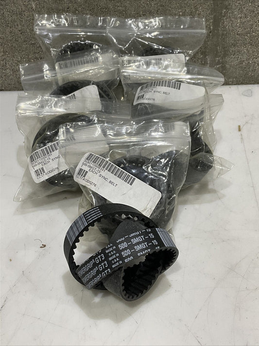 GATES 500-5MGT-15 POWERGRIP GT3 SYNC BELT LOT OF 8 U3S