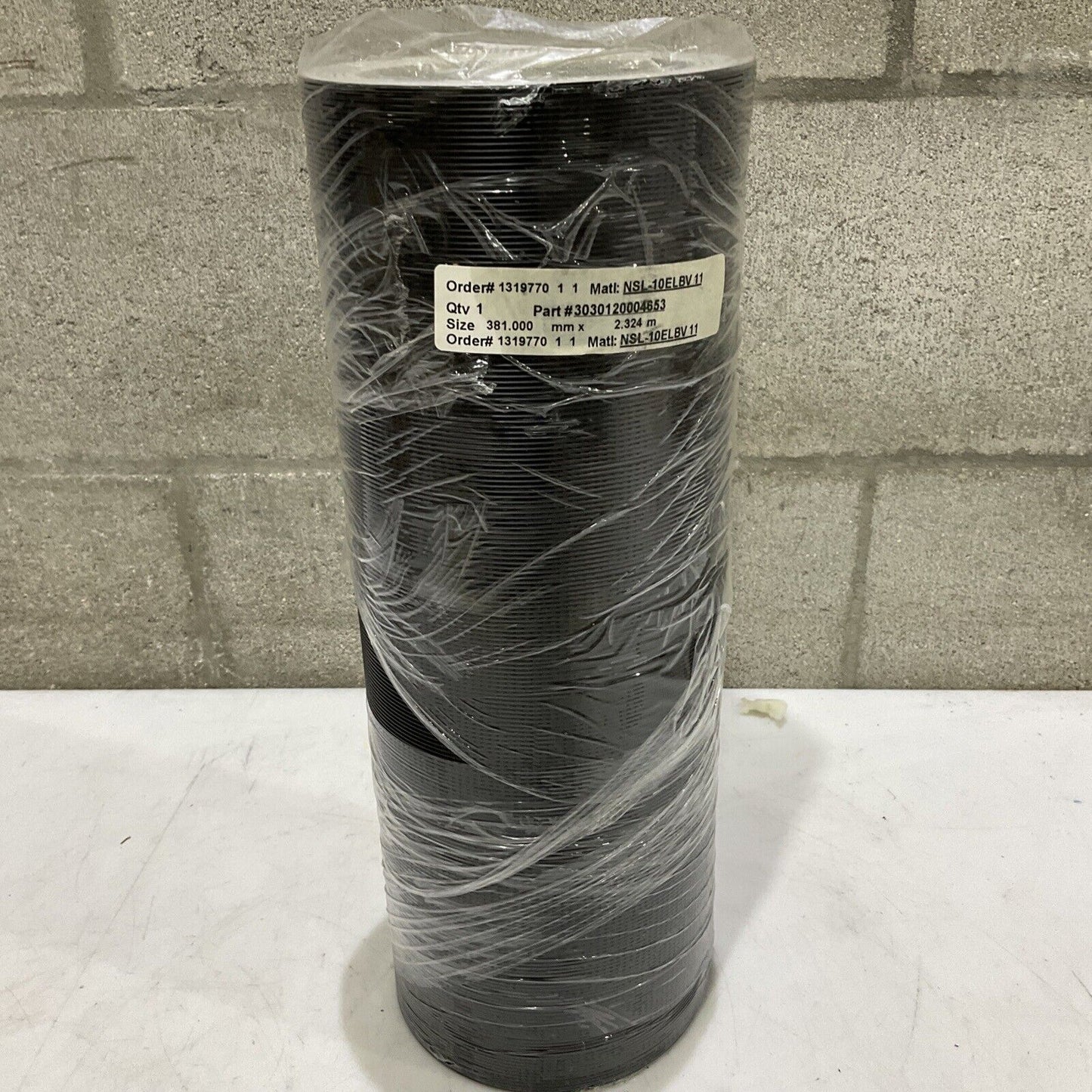 HABASIT AMERICA NSL-10-ELBV 11 CONVEYOR BELTING 381 MM X 2.324 M U3S