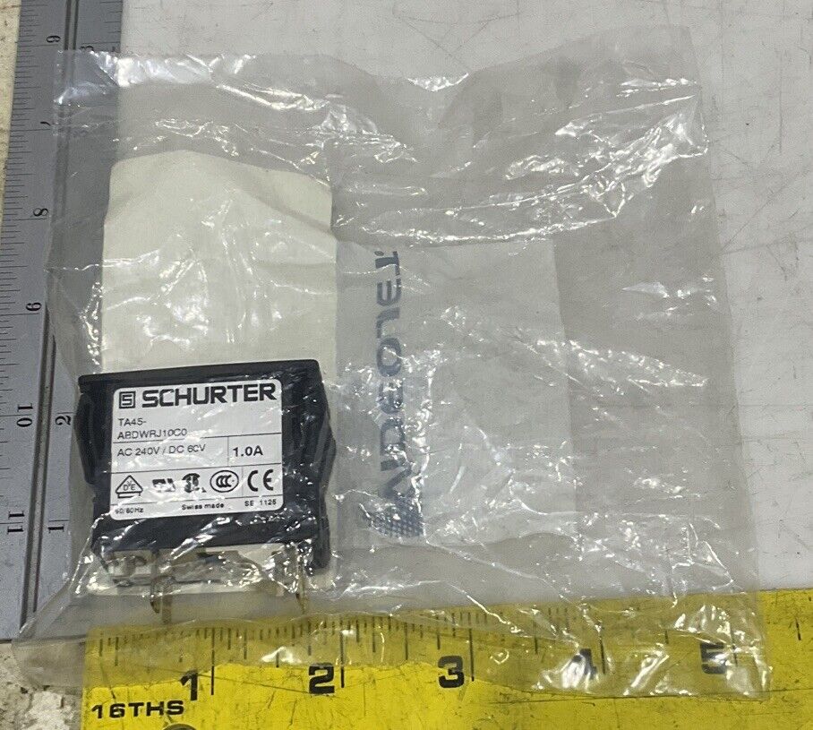 SCHURTER TA45-ABDWRJ10C0 240VAC 60VDC CIRCUIT BREAKER U3S