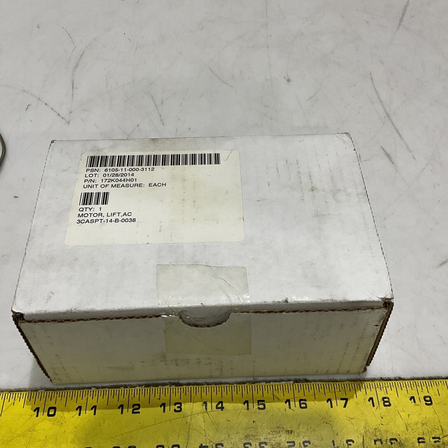 MERKLE KORFF 3732-350 172K044H01 ES410N GEAR MOTOR 240 V 60 HZ LIFT MOTOR U3S