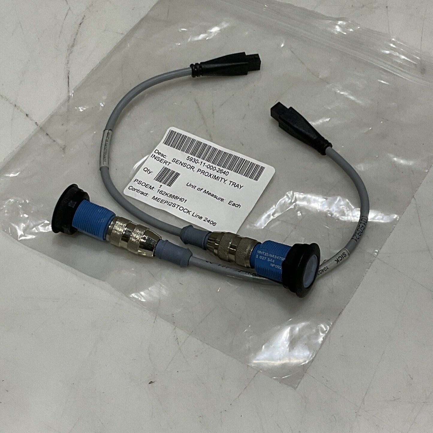 SICK MHT15-N4347S04A01 TRAY PROXIMITY SENSOR LOT OF 3 U3S