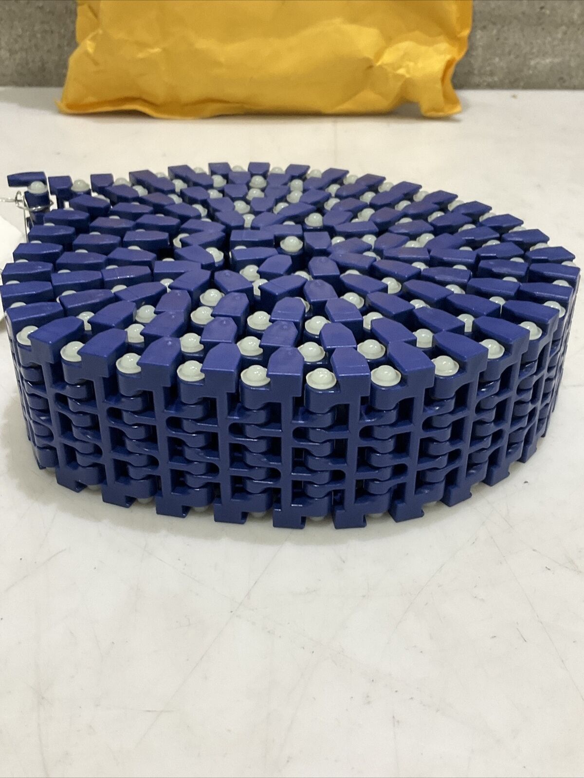 INTRALOX HF-8033-1 TABBED BELT 113 LINKS 5.60 FT X 1.8 IN BLUE NYLON 113 ROWSU3S