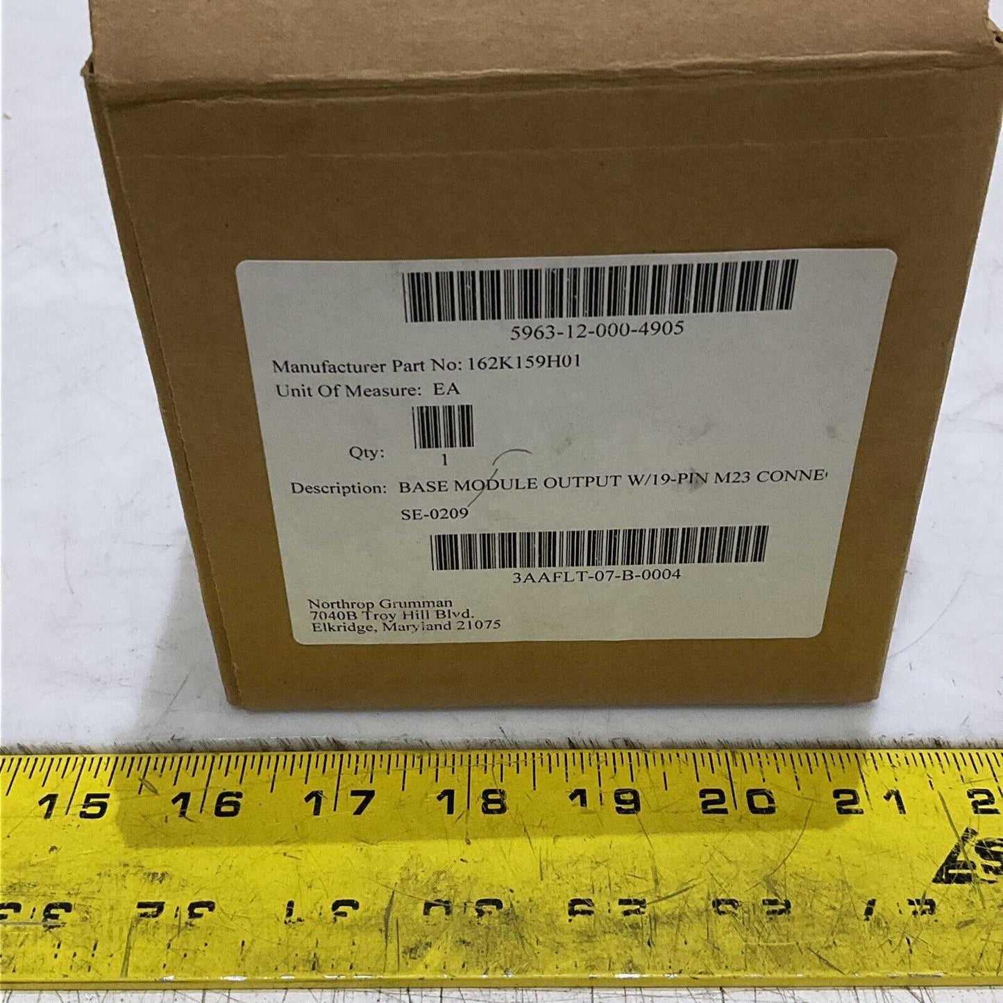 TURCK BL67-1M23-19 BASE MODULE OUTPUT 19 PIN M23 CONNECTOR U3S