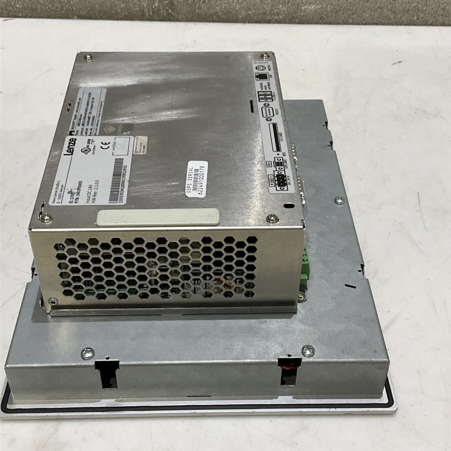 LENZE EL 1700 3401-005 FRONT TOUCH MODULE U3S
