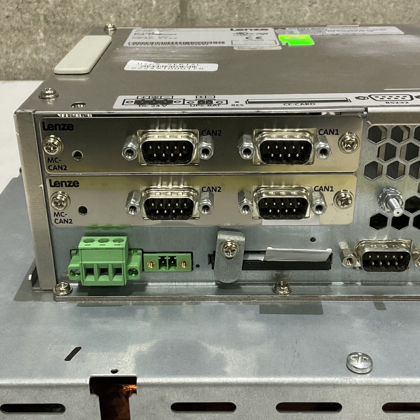 LENZE EL 1700 3401-005 FRONT TOUCH MODULE U3S