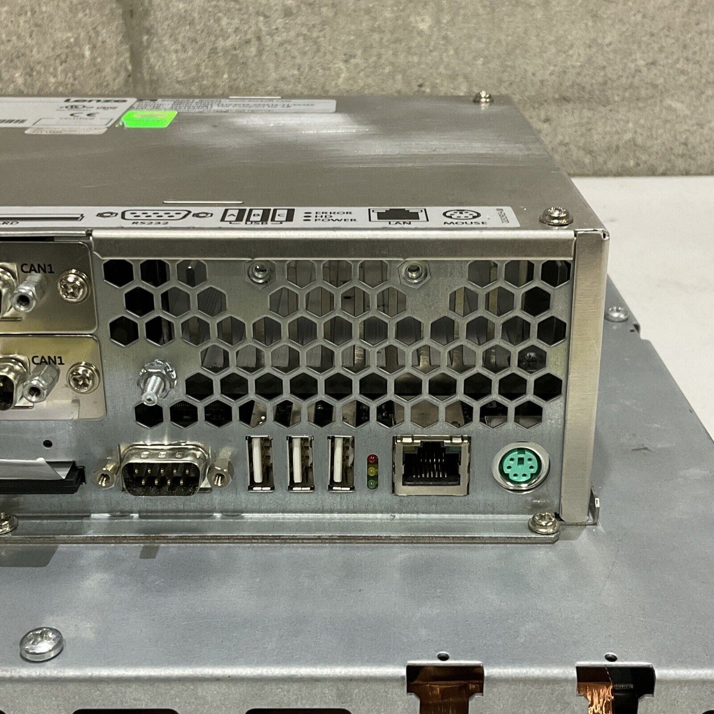 LENZE EL 1700 3401-005 FRONT TOUCH MODULE U3S