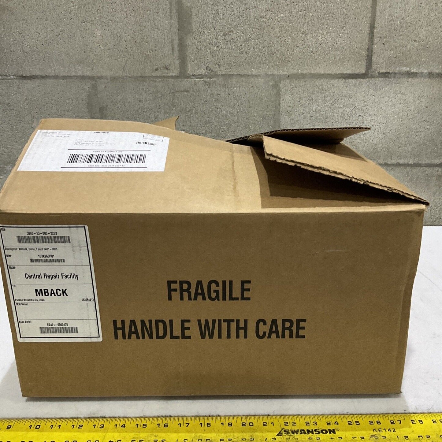 LENZE EL 1700 3401-005 FRONT TOUCH MODULE U3S
