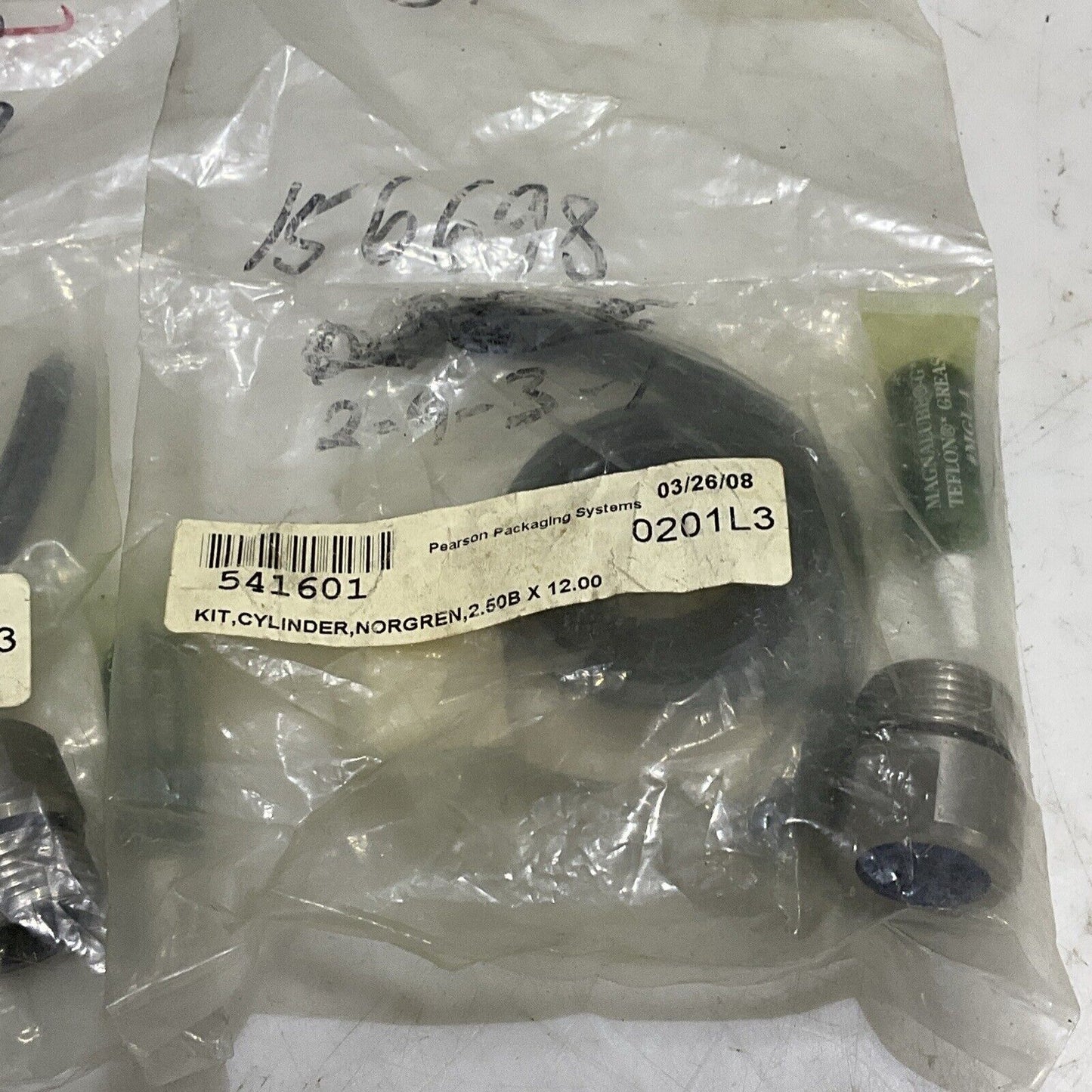 NORGREN 0201L3 541601 2.50B X 12 CYLINDER REPAIR KIT LOT OF 2 U4M
