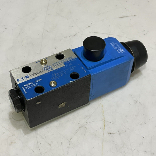 EATON VICKERS DG4V-3-0AL-H-M-U-HL7-60 SOLENOID CONTROL VALVE U4M