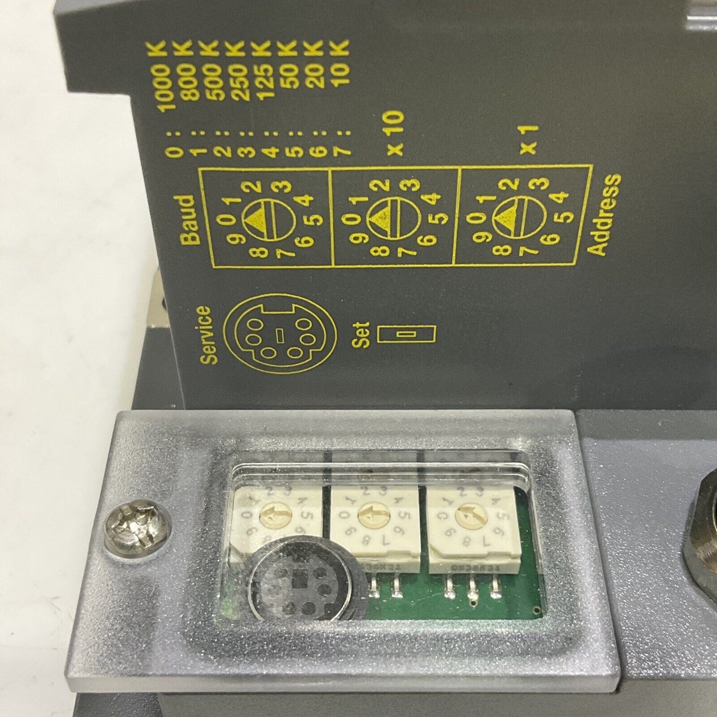 TURCK 165K100 BL67 TW-CO 8DI-P 8DO-0,5A-P BL67-B-4M12-P CANOPEN ASSEMBLY U3S