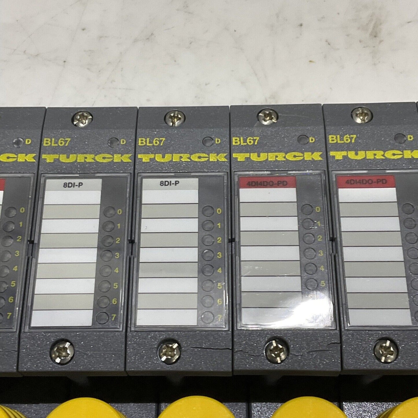TURCK 165K100 BL67 TW-CO 8DI-P 8DO-0,5A-P BL67-B-4M12-P CANOPEN ASSEMBLY U3S
