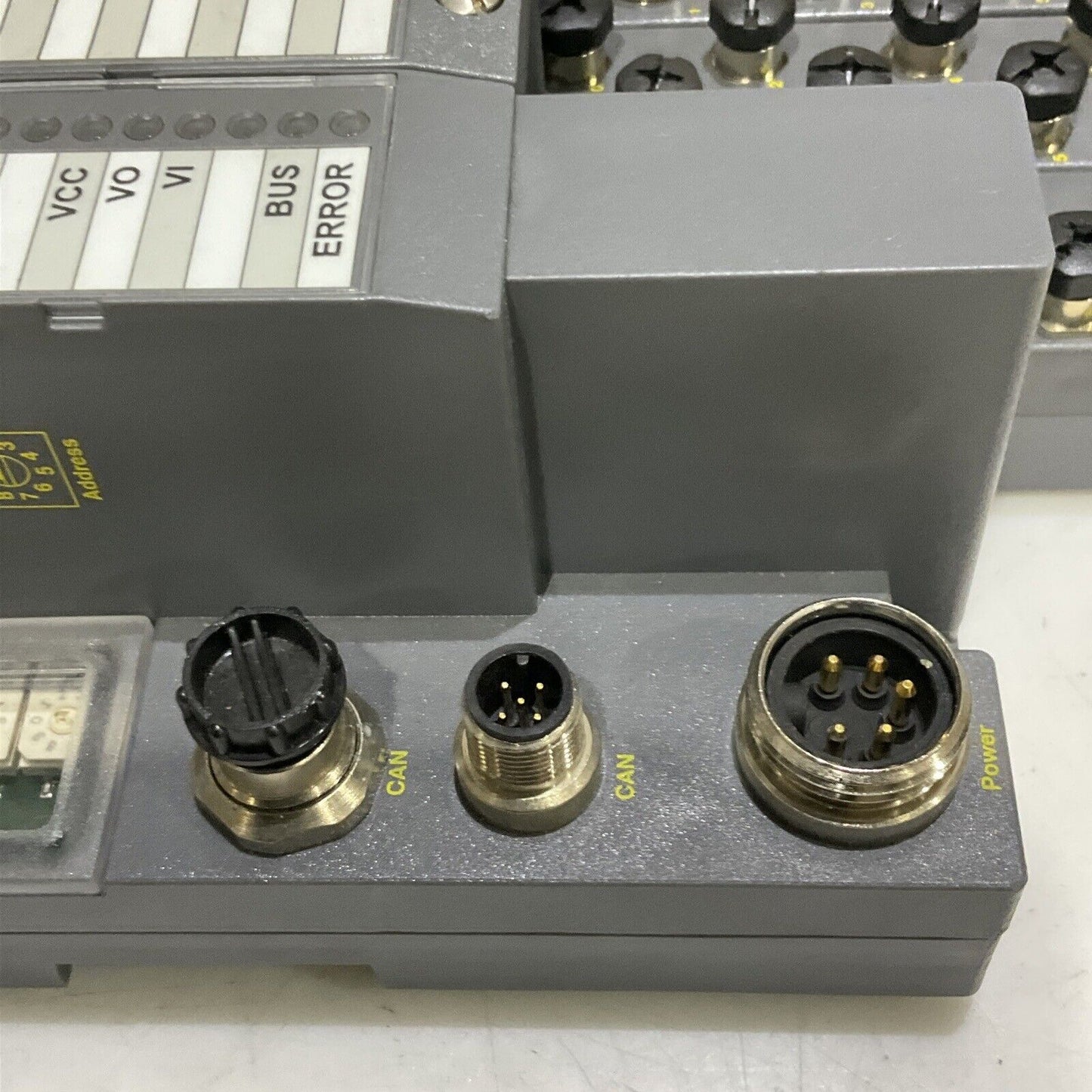 TURCK 165K100 BL67 TW-CO 8DI-P 8DO-0,5A-P BL67-B-4M12-P CANOPEN ASSEMBLY U3S