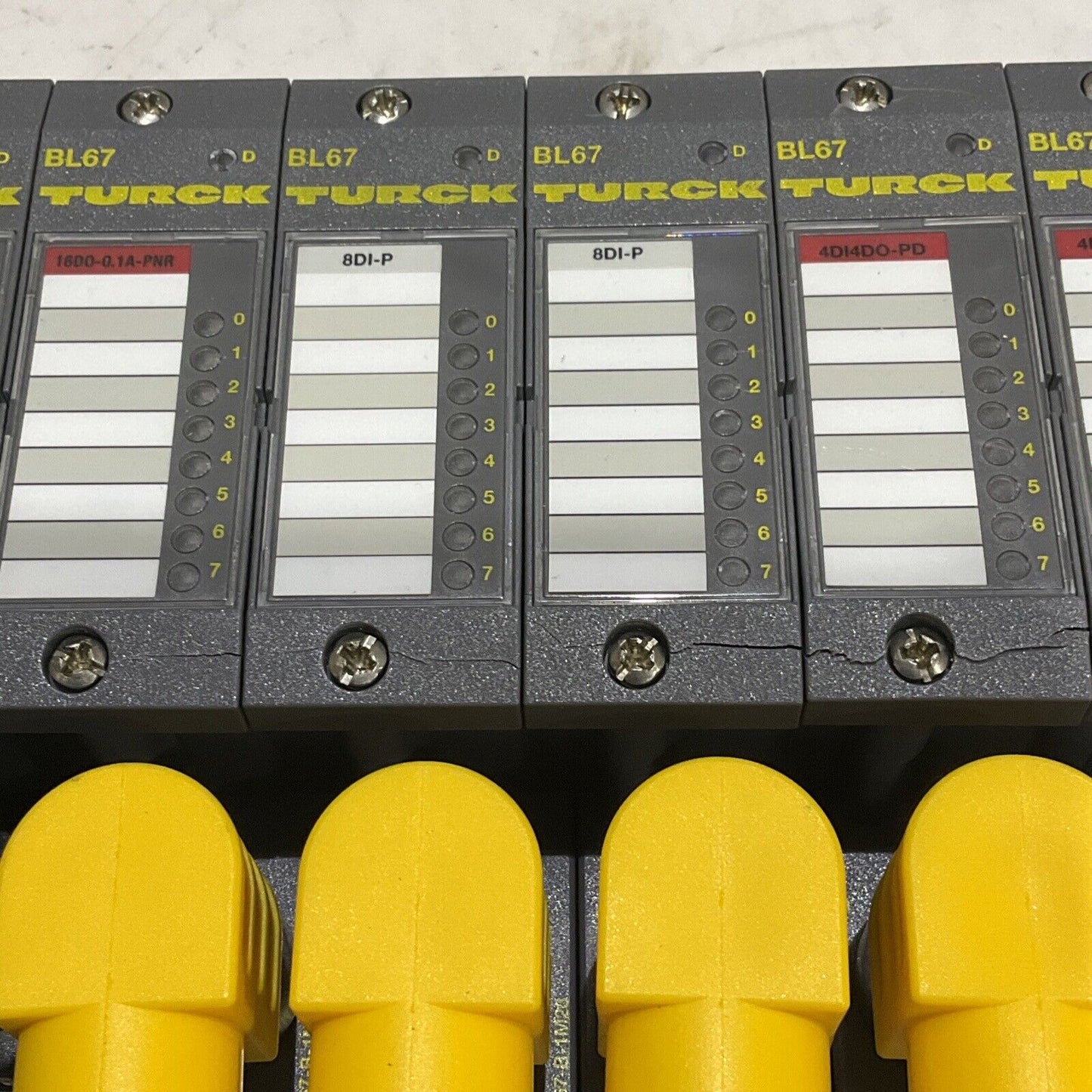 TURCK 165K100 BL67 TW-CO 8DI-P 8DO-0,5A-P BL67-B-4M12-P CANOPEN ASSEMBLY U3S
