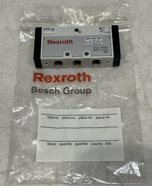 REXROTH PA66-GF50 0820 260 003 SOLENOID VALVE U3S