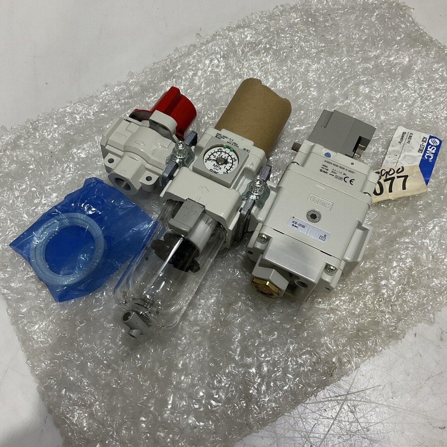 SMC AC30-E3T003 PNEUMATIC PRESSURE REGULATOR U4M