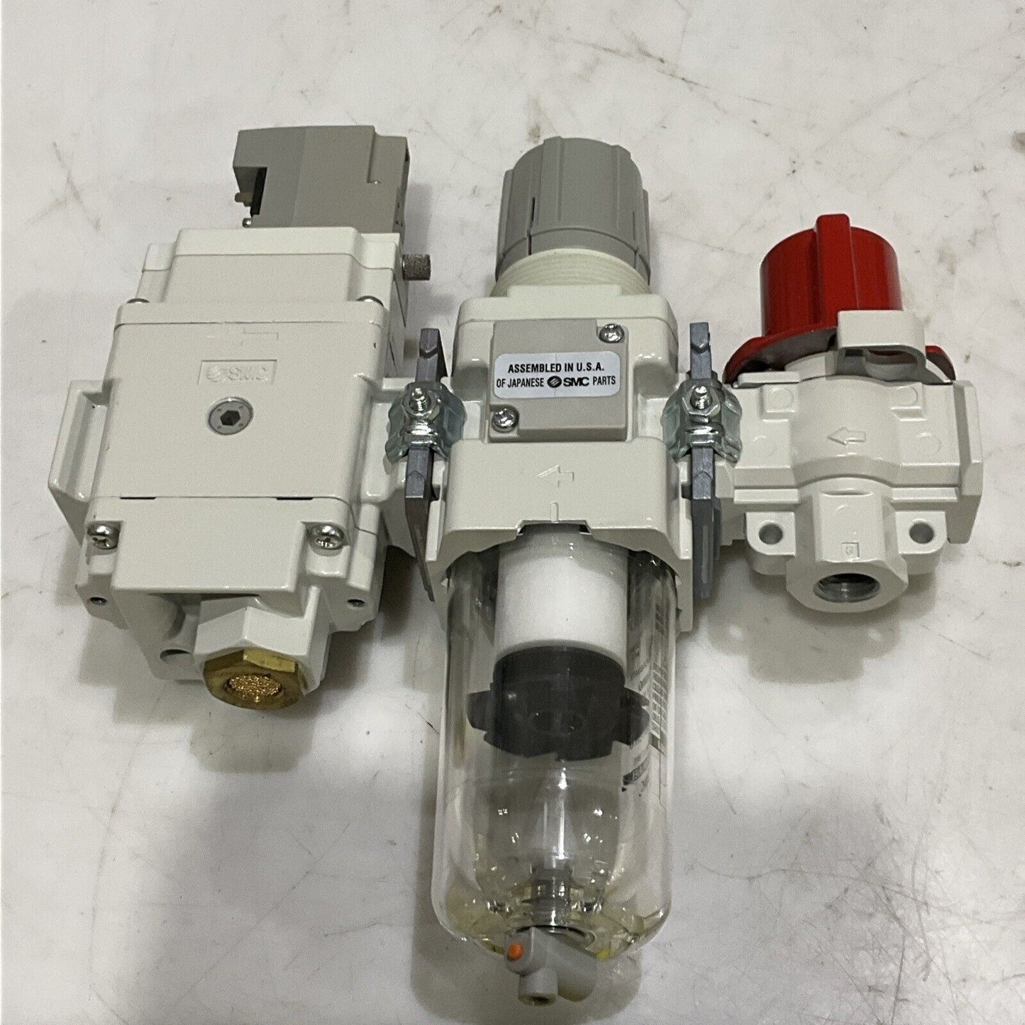 SMC AC30-E3T003 PNEUMATIC PRESSURE REGULATOR U4M