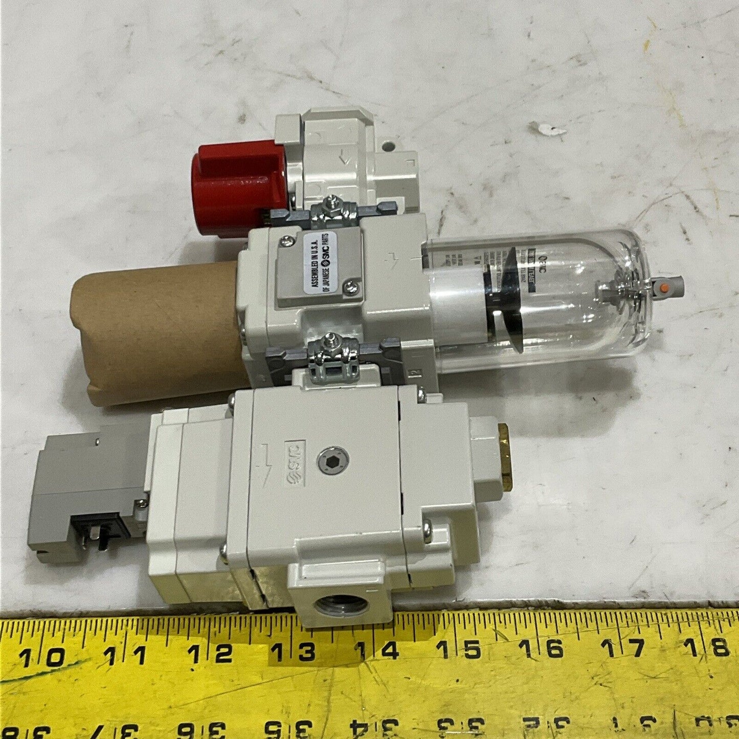 SMC AC30-E3T003 PNEUMATIC PRESSURE REGULATOR U4M