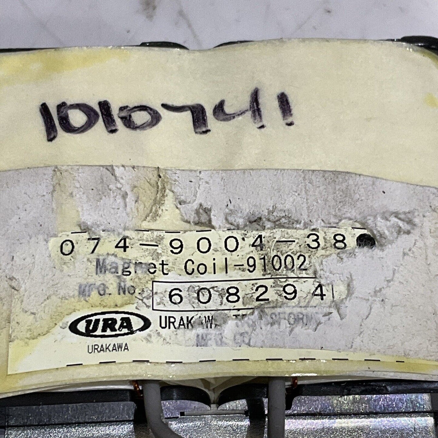 URA 074-9004-38 608294 MAGNET COIL 91002 U4M