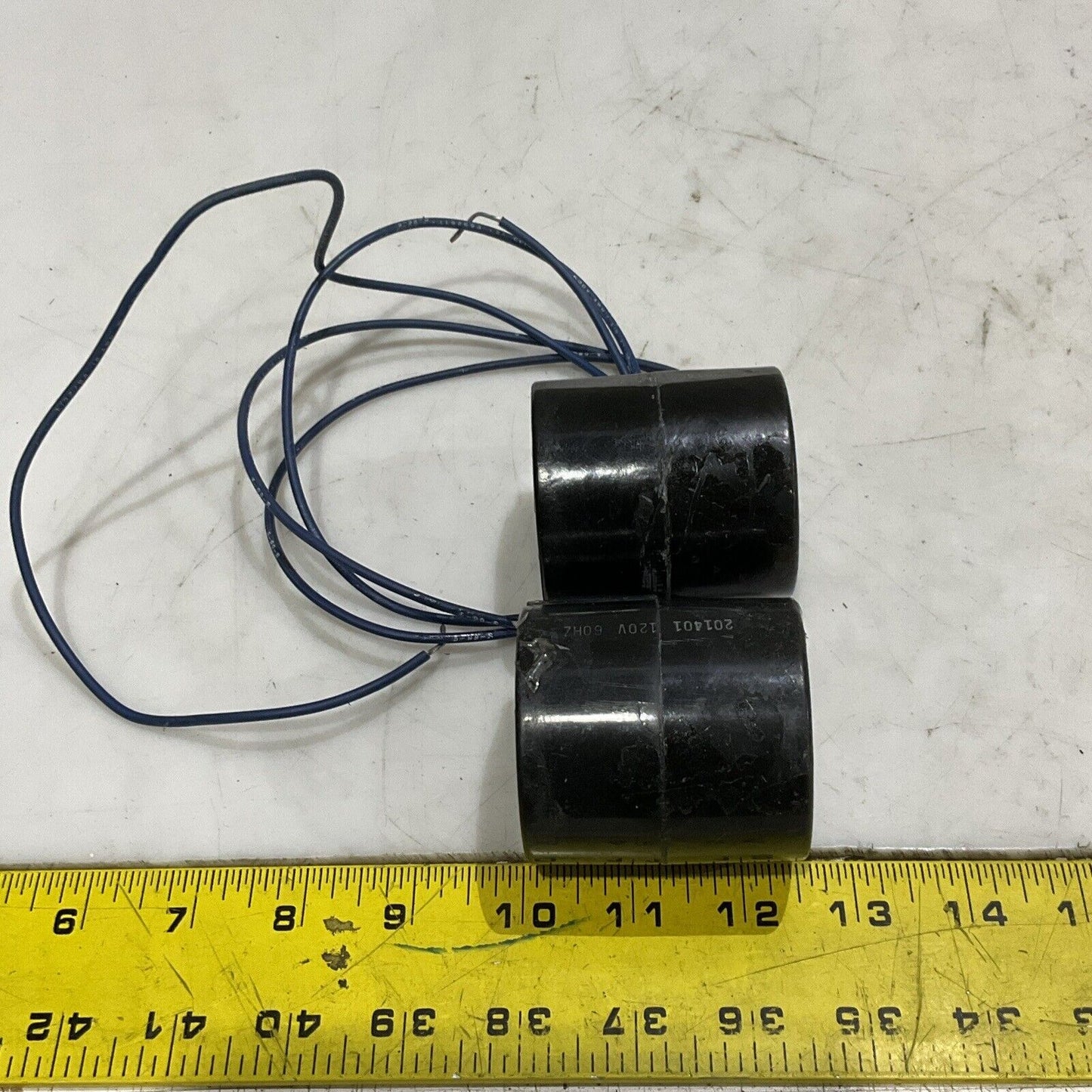 PARKER BELLOWS 201401 VALVE COIL 120V 60HZ LOT OF 2 U4M