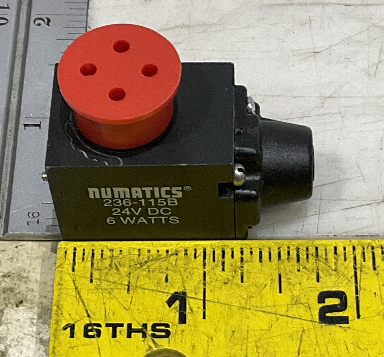 NUMATICS 236-115B 24VDC SOLENOID VALVE 554