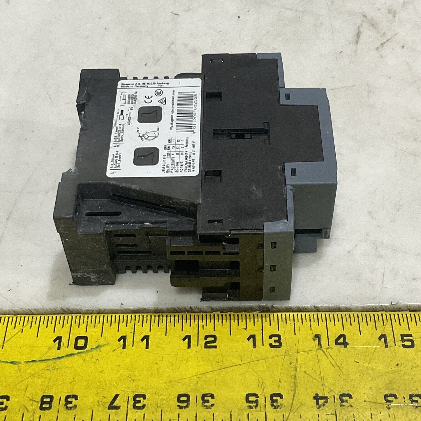 SIEMENS 3RT2025-2BB40 MOTOR STARTER POWER CONTACTOR U4M