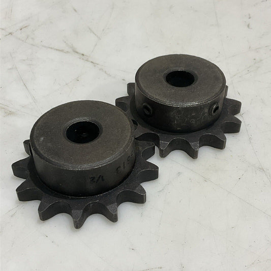 MARTIN 40BS13 1/2 ROLLER CHAIN SPROCKET LOT OF 2 U4M