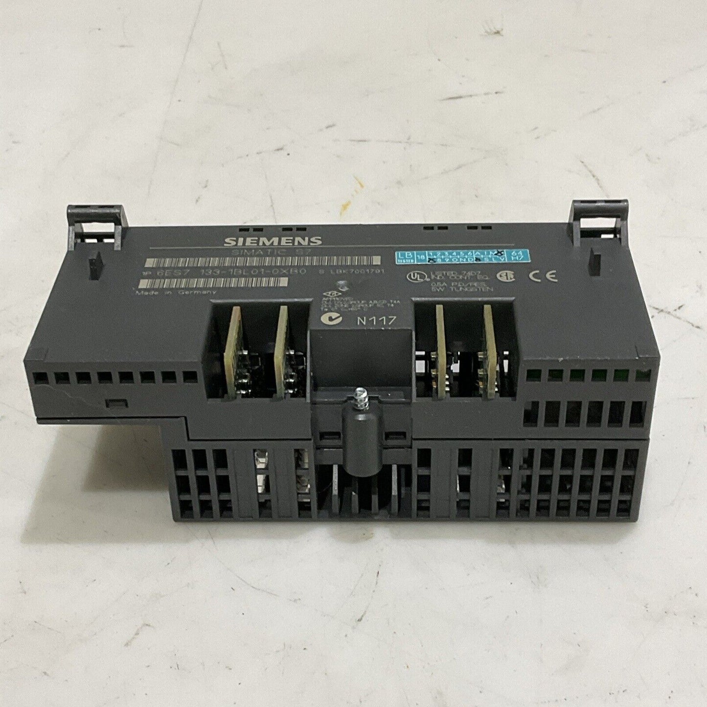 SIEMENS 6ES7 133-1BL01-0XB0 PLC CONTROL MODULE BASE DIGITAL I/O U4M