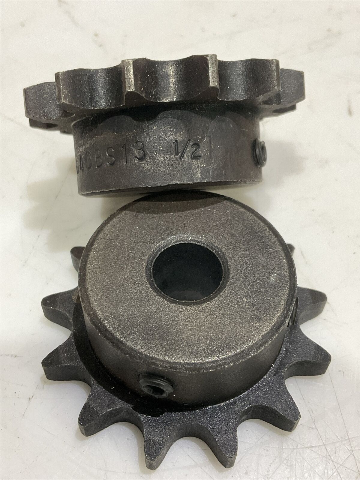 MARTIN 40BS13 1/2 ROLLER CHAIN SPROCKET LOT OF 2 U4M