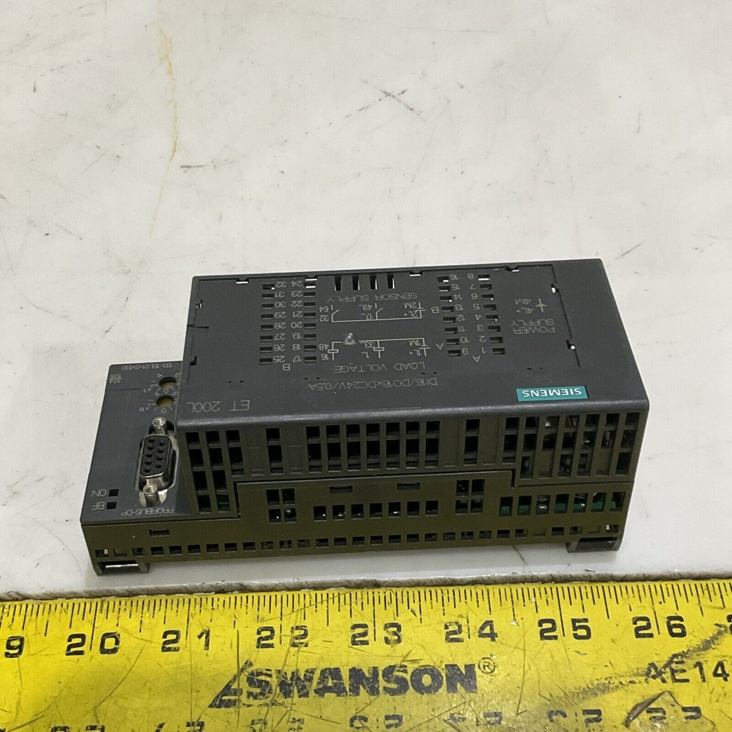 SIEMENS 6ES7 133-1BL01-0XB0 PLC CONTROL MODULE BASE DIGITAL I/O U4M