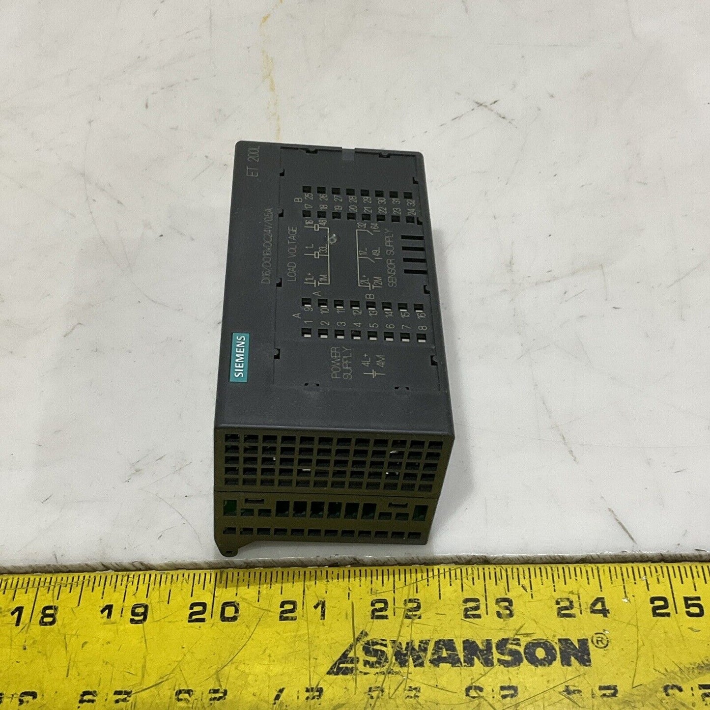 SIEMENS 6ES7 133-1BL01-0XB0 PLC CONTROL MODULE BASE DIGITAL I/O U4M