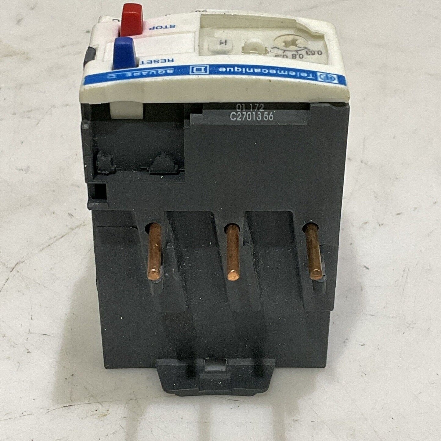 TELEMECANIQUE SQUARE D 0.63-1A MOTOR STARTER CIRCUIT BREAKER 600V U4M