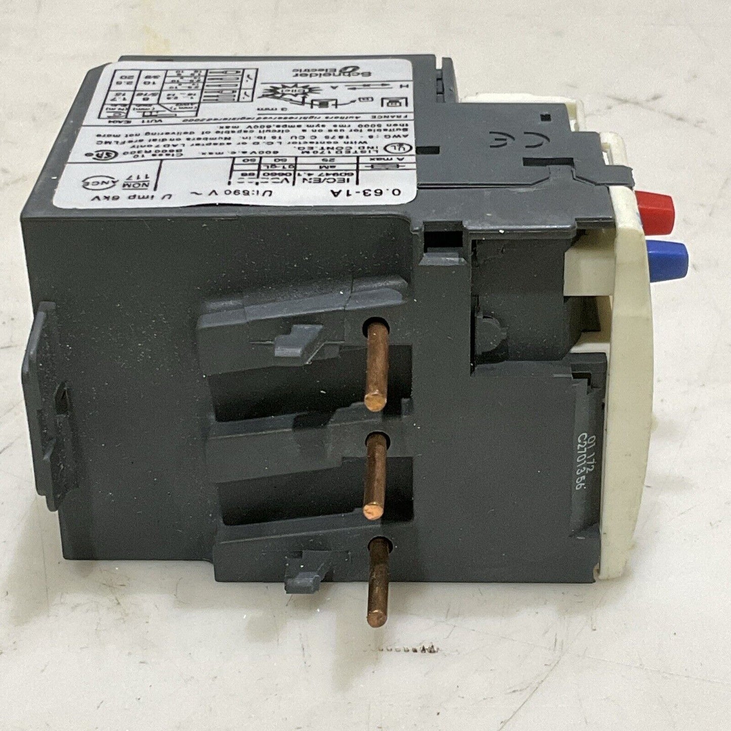 TELEMECANIQUE SQUARE D 0.63-1A MOTOR STARTER CIRCUIT BREAKER 600V U4M