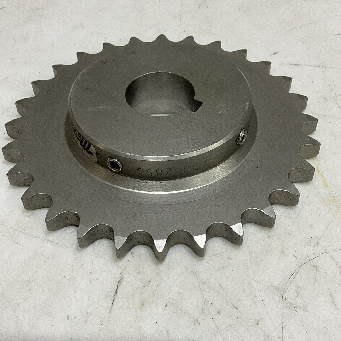 MARTIN 60B28SS SPROCKET STAINLESS ROLLER CHAIN SPROCKET 28 TEETH 60 CHAIN U4M