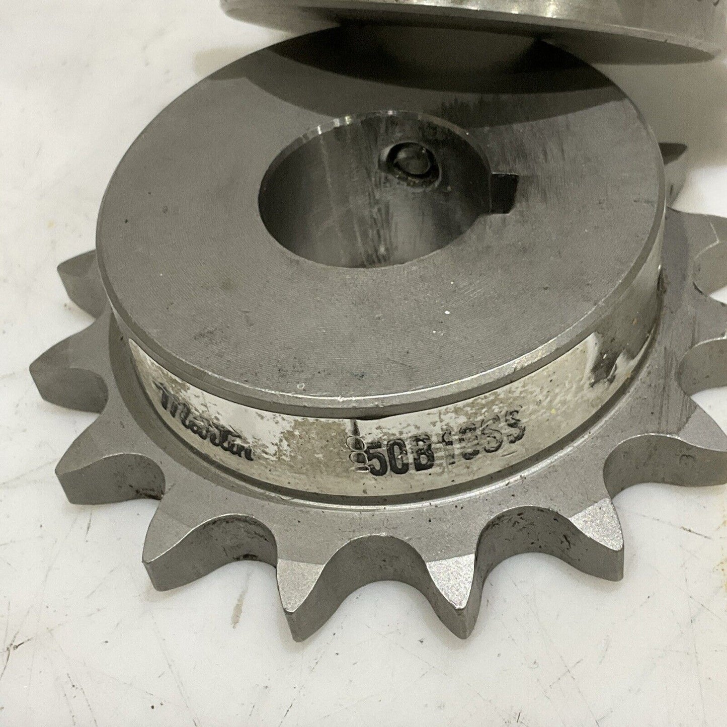 MARTIN 50B16SS SPROCKET & GEAR 16 TEETH 1-1/8” ID LOT OF 2 U4M